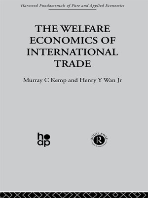 cover image of The Welfare Economics of International Trade